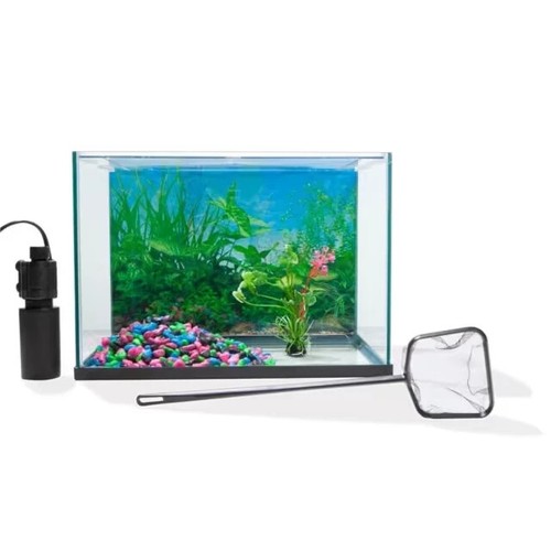20L Aquarium Fish Tank Starter Pack with Accessories - Picture 4 of 5