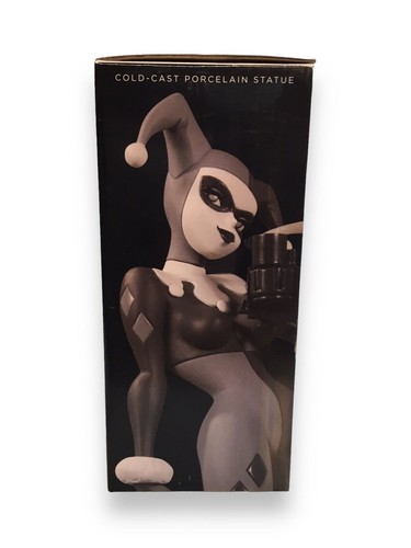 Harley Quinn Black and White Statue 2nd Edition Bruce Timm SEALED - Bild 3 von 6