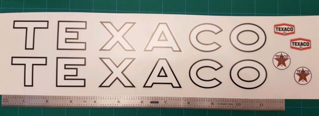 Custom Replacement Buddy L Texaco Tanker Truck Stickers Decals Waterproof Vinyl Custom Replacement Buddy L Texaco Tanker Truck Stickers Decals Waterproof Vinyl