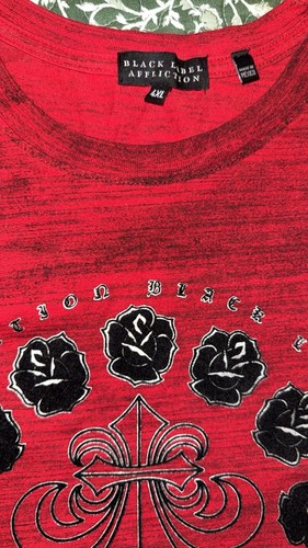 Affliction Black Label Roses Vintage Goth Punk T-Shirt 4XL (fits Like 3XL) - Picture 3 of 10