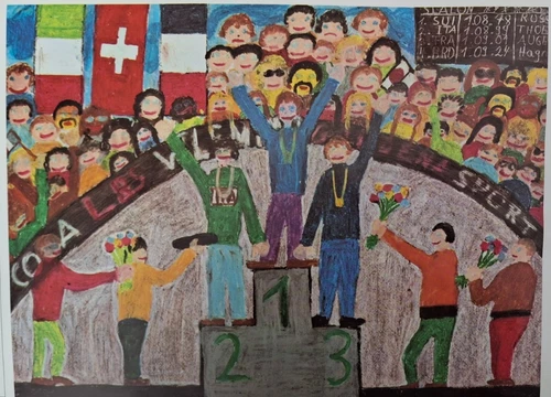 Award ceremony, by Josef Hölscher, 13 years, Germany. Competition sport with us