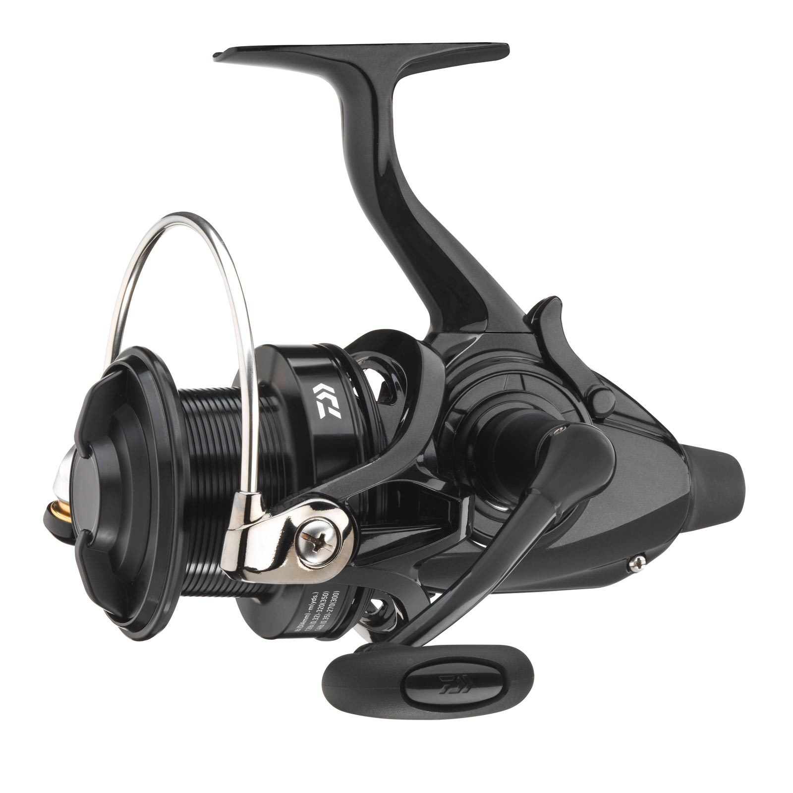 DAIWA aperto ruolo stazionario ruolo Angel Ruolo Pesca-emblema BR 25a Nero DAIWA aperto ruolo stazionario ruolo Angel Ruolo Pesca-emblema BR BR BR 25a Nero b1b422