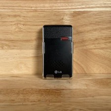 LG HFB-500 Black Bluetooth Solar Powered Echo Cancellation Car Speaker Phone