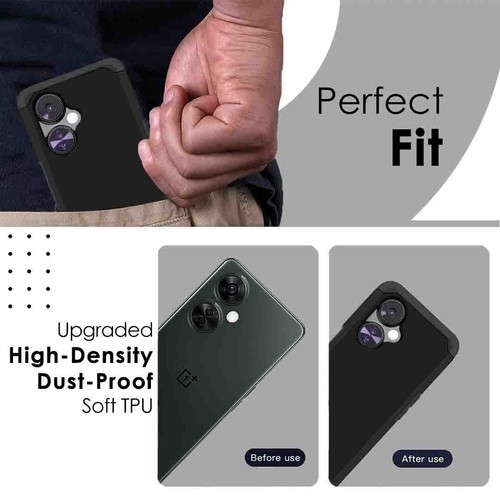 For OnePlus Nord N30 5G CPH2515 ShockProof Case Phone Cover + Tempered Glass - Picture 7 of 33