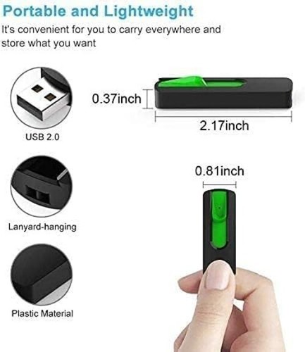 5 Pack 64GB USB Flash Drives with Retractable Design - Fast Data Transfer - Picture 7 of 9