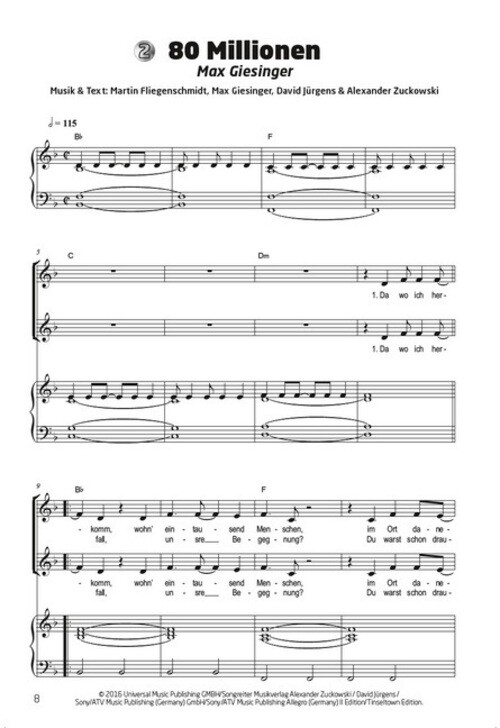 Thumbnail - Bosworth Music | Der Junge Pop-chor, M. Audio-cd. Bd.5 | Broschüre |