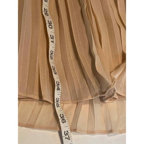 NEW Topshop Dress Ladies 4 Accordion Pleated Beaded Sleeveless - Picture 12 of 12