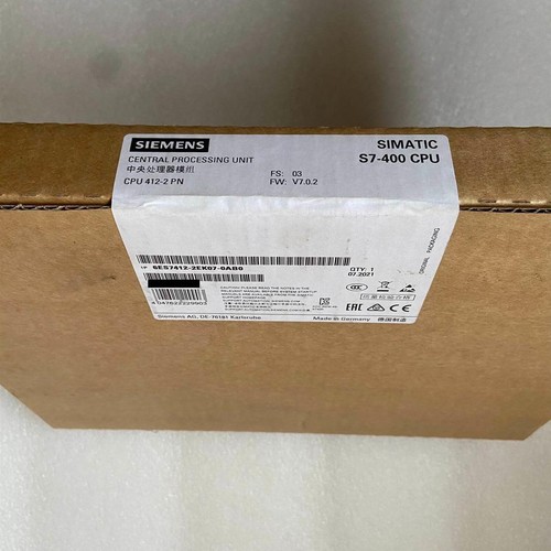 1PC New Siemens 6ES7412-2EK07-0AB0 Central Processing Unit FREE SHIPPING#XR