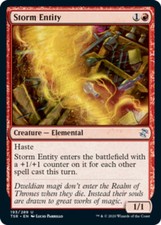 x4 Storm Entity U MTG Time Spiral Remastered M/NM, English