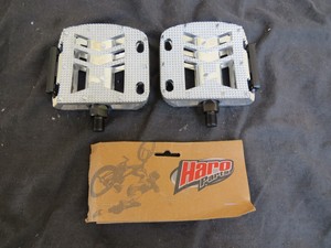 HARO-FUSION-BLOCK-PLATFORM-PEDALS-1-2-034-VINTAGE-MASTER-FREESTYLER-bmx-cruiser