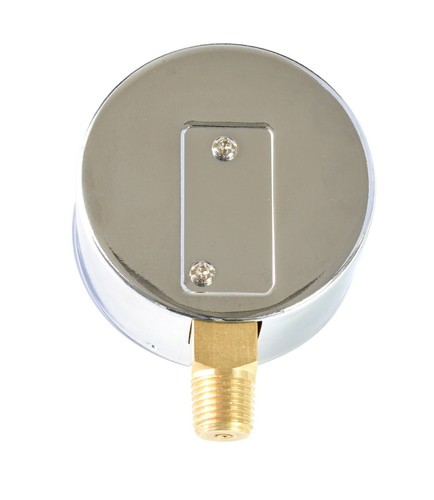 2-1/2" Capsule Diaphragm Pressure Gauge 10 PSI 1/4" NPT Low Mnt, Adjustable Zero - Picture 5 of 7