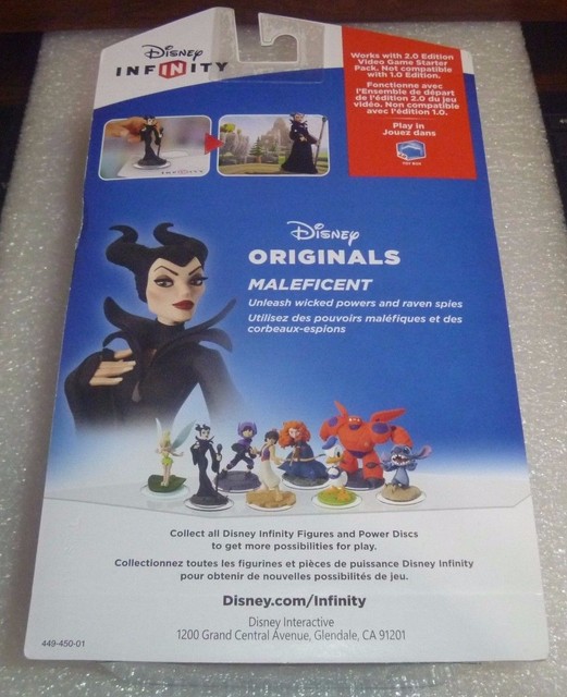 Disney Infinity 2.0 Maleficent Originals New Sealed