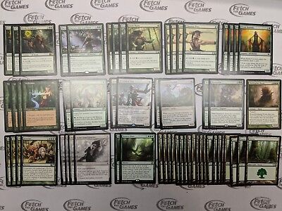 Mono Green Elf Ramp New Deck Elvish Archdruid Dwynen Magic The Gathering 60 Cards MTG
