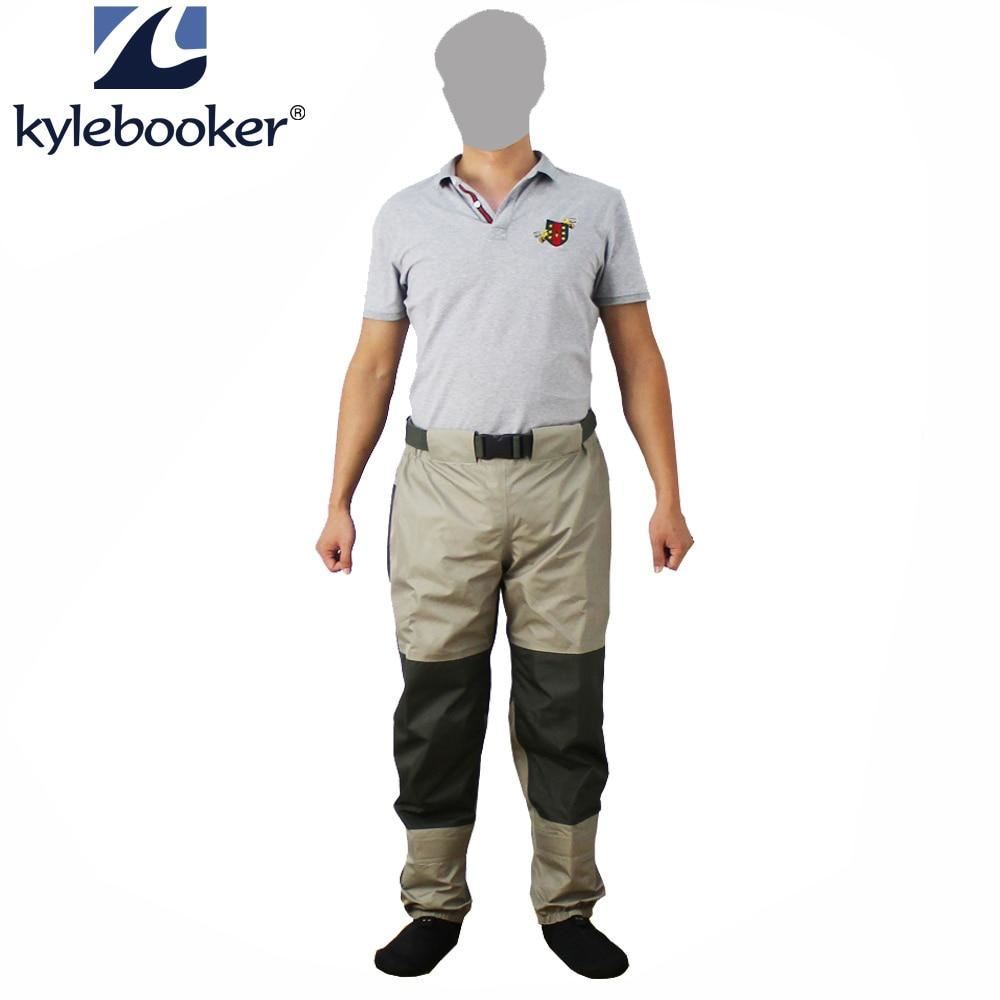 PESCA a mosca Girovita Trampolieri Pantalone durevole impermeabile pantaloni da guado traspirante Wais PESCA a mosca Girovita Trampolieri Pantalone durevole impermeabile pantaloni da guado traspirante Wais