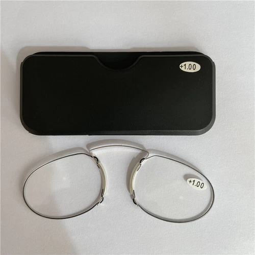 Ultradünne Lesebrille Nasenclip Optik Presbyopie +1,0 +1,5 +2,0 +2,5 +3,0 - Bild 14 von 28