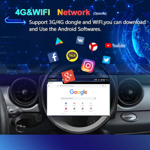CarPlay Android14 Auto Car Stereo GPS Navi For BMW MINI COOPER R56 R60 2007-2013 - Picture 13 of 18