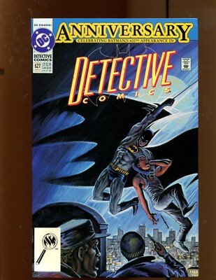 Detective Comics #627 - Anniversary Batman's 600th App! (9.0) 1991