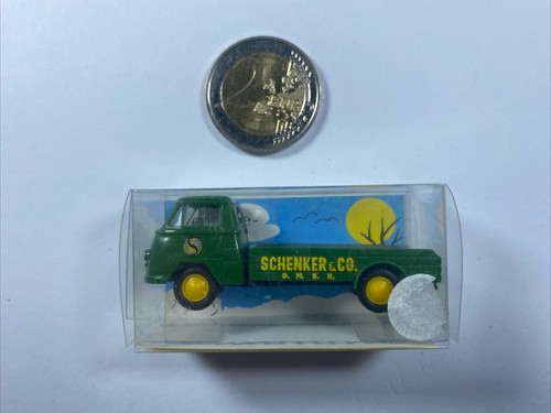 JK473 epoche 1:87 HO Tempo Matador Tieflader SCHENKER Nr 104048 Tiefpritsche - Bild 5 von 5