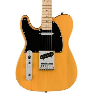 Squier Affinity 6 String Solid Electric Guitar - Butterscotch Blonde 0378213550