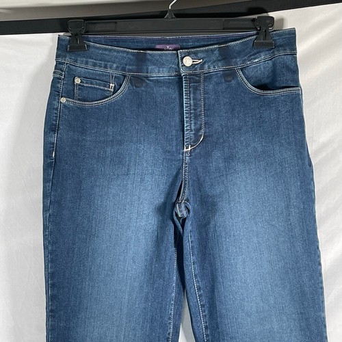 NYDJ Womens Not Your Daughters Jeans Denim Bootcut Size 8 - Picture 4 of 12