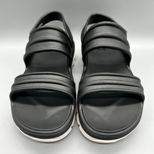 Hunter Bloom Algae Foam Sandals Lightweight Womens Uk 6 Black Worn Once - Picture 4 of 6