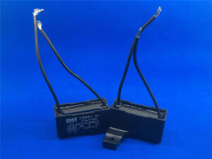 CBB61 2.2UF 450VAC 5060Hz Condensador De Ventilador De Cbb61 Doble Ventilador De Techo 2 Alambre De Condensador De