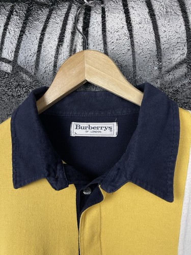 Polo vintage Burberry’s Rugby manica lunga uomo taglia L - Foto 6 di 14
