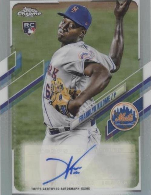 2021 Topps Chrome Update Series - Franklyn Kilome #CUSA-FK - 1 of 1
