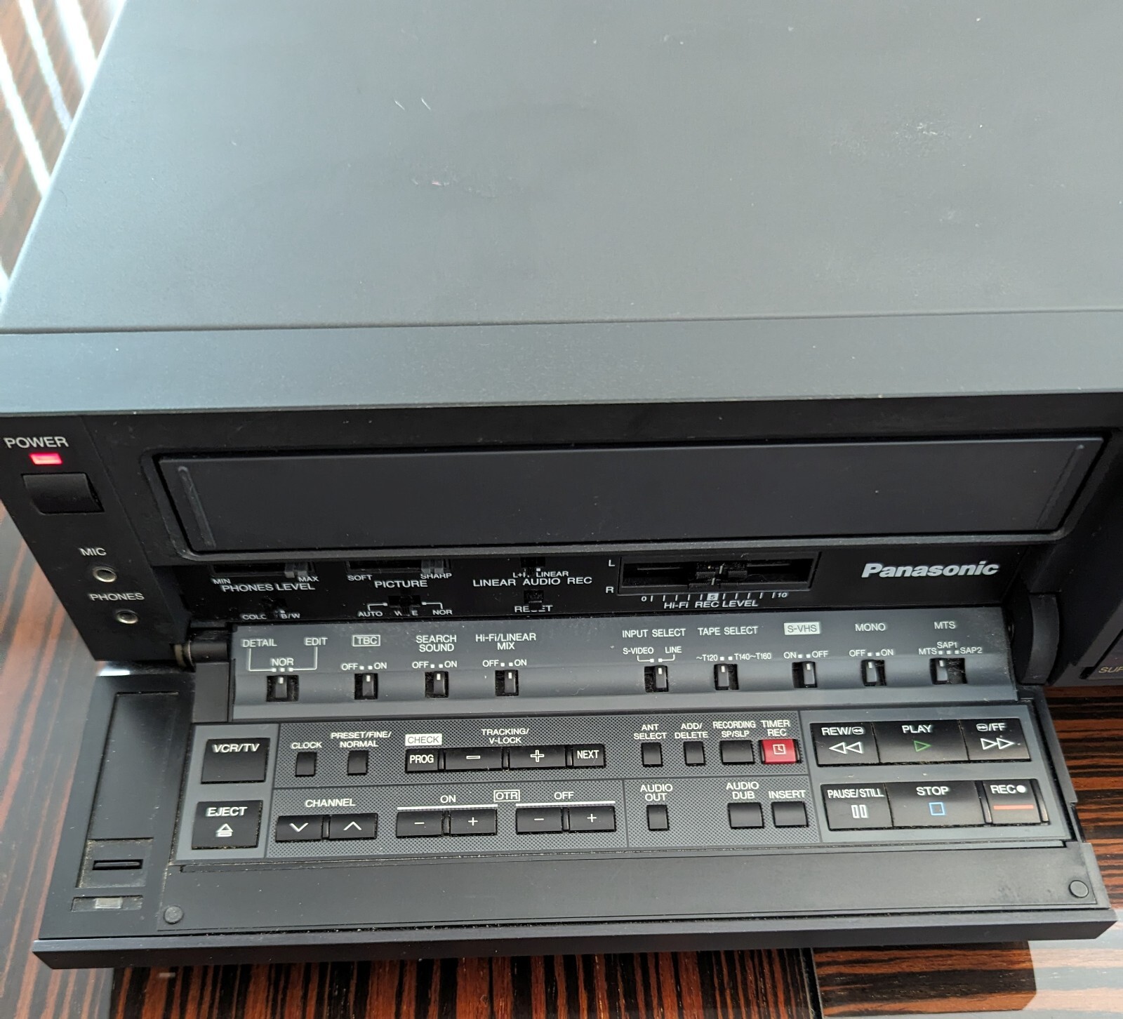 PANASONIC AG1980 SVHS SVHS Editing Proline Vcr Great For Video