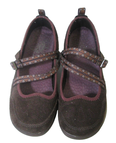 Chaco Petaluma braune Mary Jane Trail Wanderschuhe Damengröße 7 EUC B6 - Bild 2 von 6