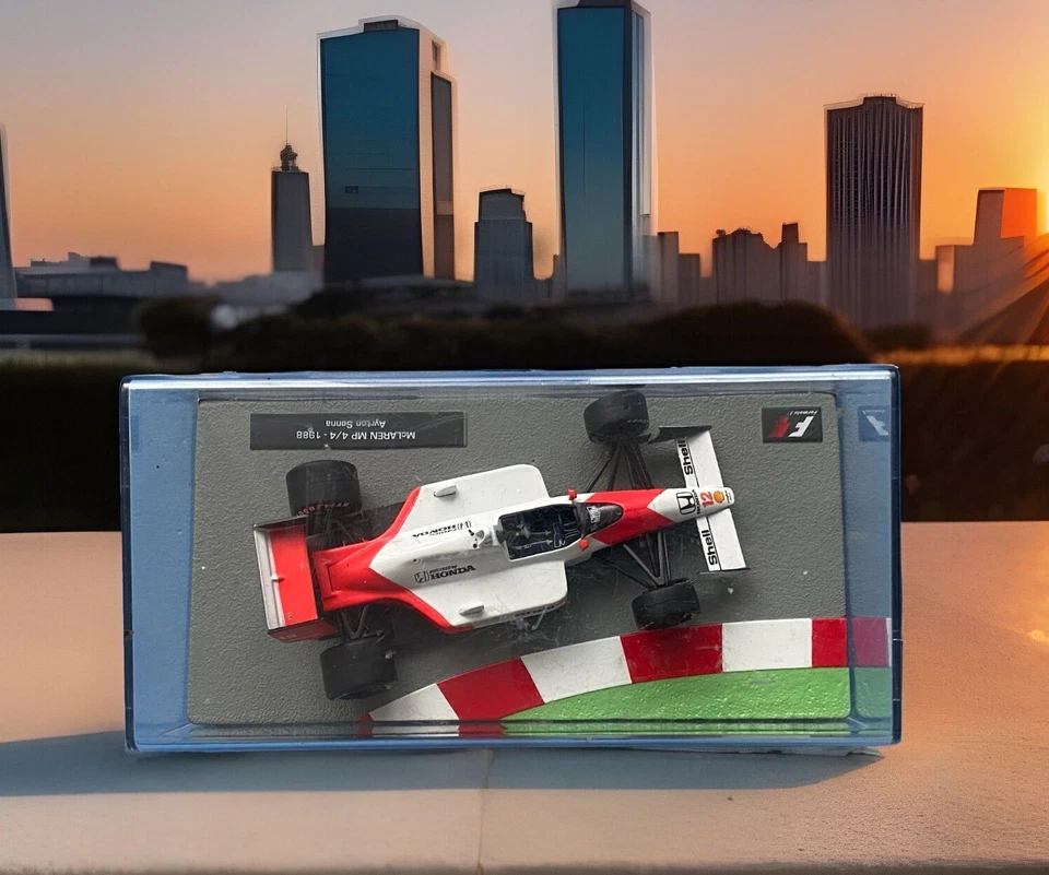 McLaren MP4/4 - 1988/ Ayrton Senna / Collector F1 World Championship Grand Prix - Photo 4/4