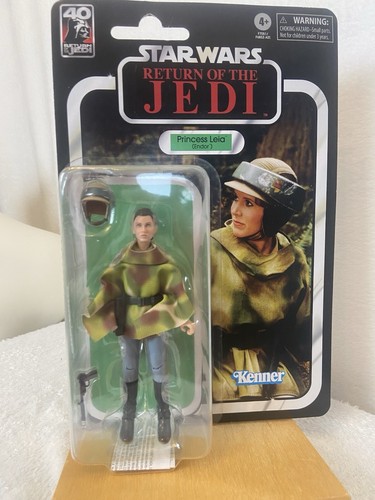 PRINCESS LEIA ENDOR Star Wars 6" figure return of the jedi 40th anniversary NEW - Picture 2 of 3