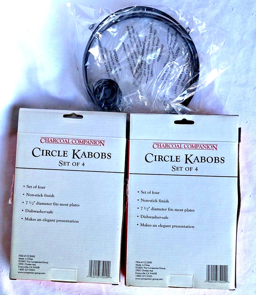 NEW KABOBS skewers grill BBQ cook vegetables 8 skewers 2 boxes - Image 3 of 4