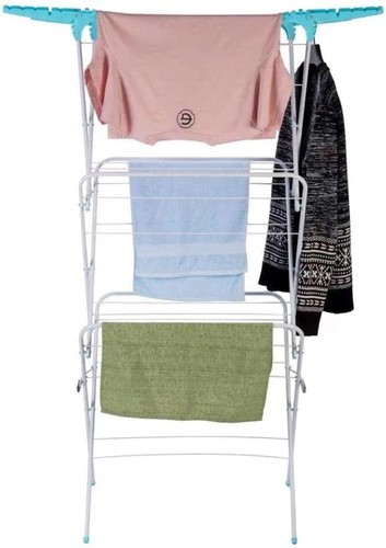 3 Tier Cloth Airer Dryer Metal Clothes Laundry Folding Horse Rack Indoor Outdoor - Picture 6 of 8