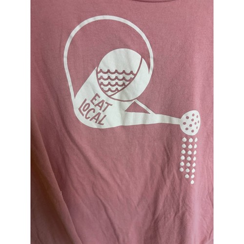 Patagonia Eat Local Graphic Tee Organic Cotton Slim Fit T-Shirt XL - Picture 2 of 5
