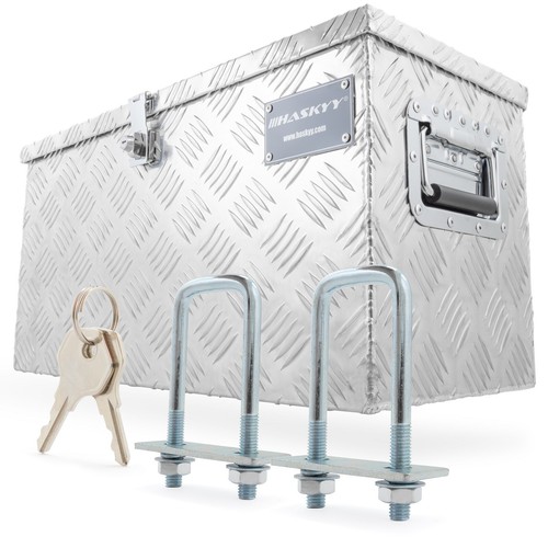 Alubox Transportbox Anhängerbox Deichselbox 62x26x30cm Aluminiumbox Kasten Kiste - Bild 1 von 7