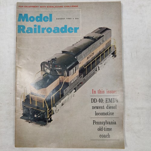 Model Railroader Magazine 1965 Vintage Lot of 10 Magazines - Picture 8 of 11