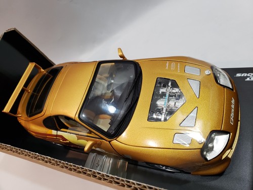 Fast & The Furious Slapjack's 1993 Toyota Supra Gold 1:18 Die Cast Ertl NEW F&F - Picture 4 of 9
