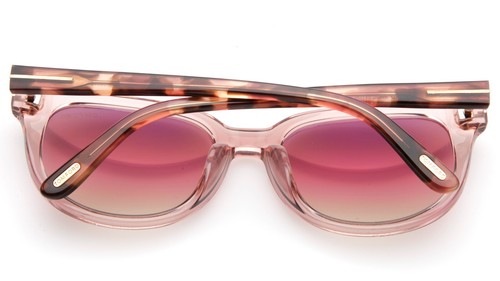 Nuevas gafas de sol TOM FORD Olivia-02 TF914-F 72E rosa 56-19-140 mm B50 mm Italia - Imagen 8 de 10