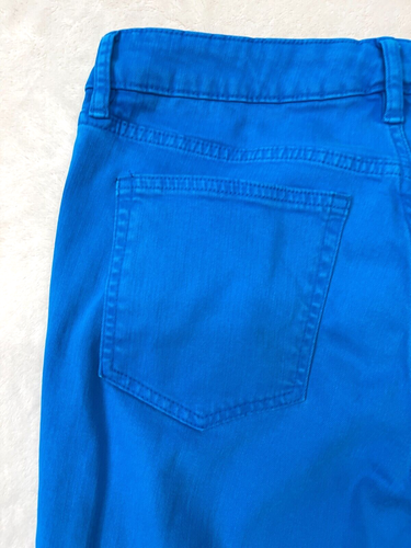 Lauren by Ralph Lauren Damengröße 12 Türkis Premier Skinny Cropped Jeans - Bild 6 von 12
