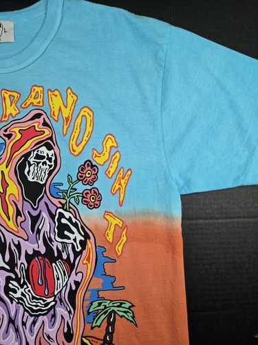 Warren Lotas x Bad Bunny Un Verano Sin Ti Ombre Shirt, Sz Large (22.5x30.5") - Picture 10 of 18