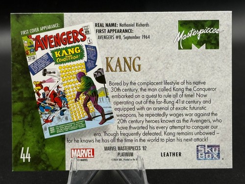 2024 Marvel Masterpieces 92 Platinum - Parallel (Rainbow, etc.) & #’d - U PICK - Picture 344 of 577