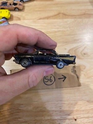1957 Vintage ZYLMEX CHEVY HARDTOP P355 BLACK 1/64 Diecast 1957 Vintage ZYLMEX CHEVY HARDTOP P355 BLACK 1/64 Diecast