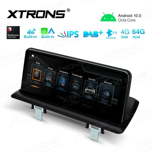 AUTORADIO ANDROID 10 STEREO AUTO BMW SERIE 1 E81 E82 E87 E88 NAVI WIFI 4GB 64GB - Foto 7 di 12