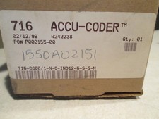 ACCU-CODER 716-0-N CYCLES PER REV 360/1 (NEW)