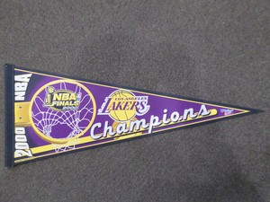 2000-LOS-ANGELES-LAKERS-NBA-CHAMPIONS-NBA-FINALS-PENNANT