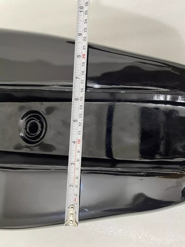 Fit For Triumph T140 Black Painted Steel Petrol Fuel Gas Tank - Picture 16 of 18