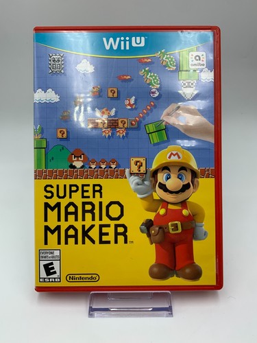 Super Mario Maker (Nintendo Wii U, 2015) VG Cond Tested - Picture 1 of 5