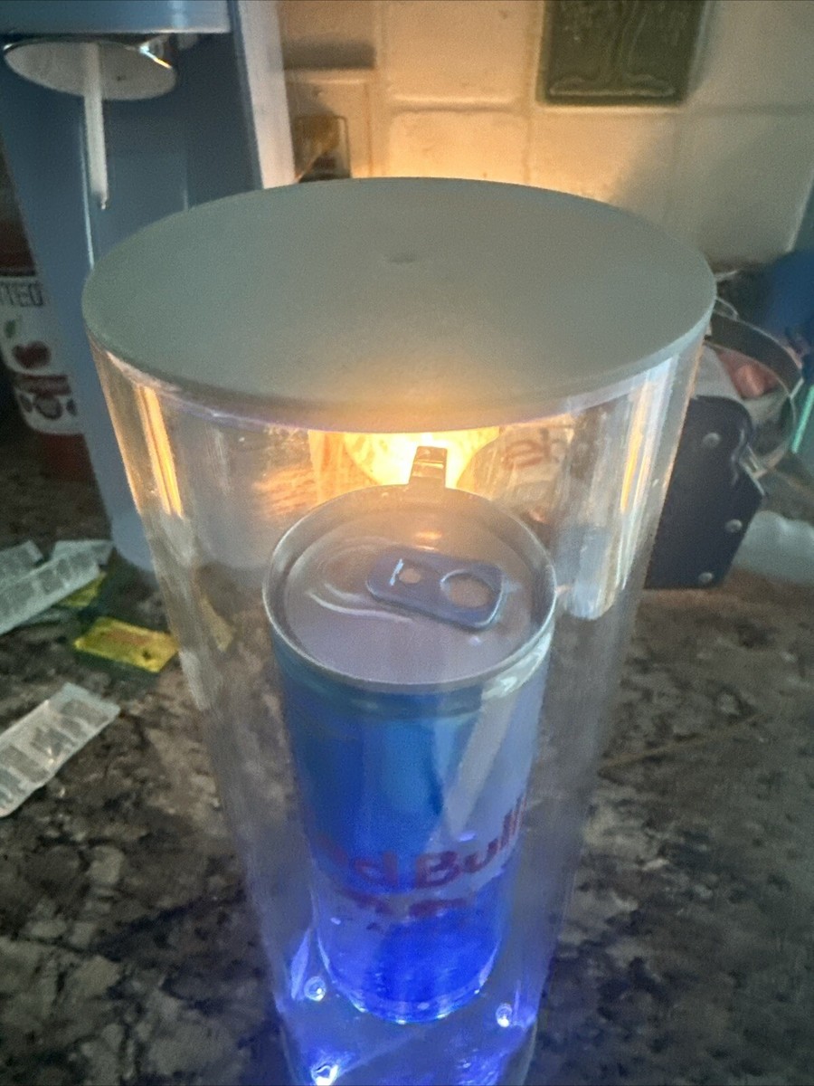 レッドブルサインライト Vintage 2003 Sugar Free Redbull Red Bull Can Lighted Dealer