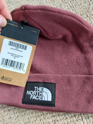 Genuine THE NORTH FACE Wild Ginger Box Logo Cuff BEANIE Hat Unisex NFbox3 - Picture 2 of 10